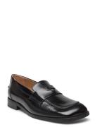 Aysha_Loafer10_Crnk Loaferit Matalat Kengät Black BOSS