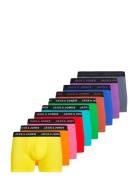 Jacdavid Solid Trunks 10 Pack Bokserit Yellow Jack & J S