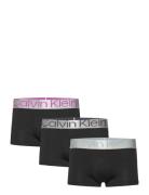 Low Rise Trunk 3Pk Bokserit Black Calvin Klein