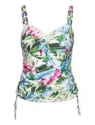 Langkawi Uw Twist Front Tankini Tankini Uima-asu Green Fantasie