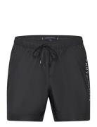 Medium Drawstring Uimashortsit Black Tommy Hilfiger