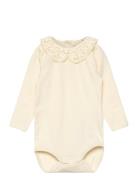 Nbfbinna Ls Body Bodies Long-sleeved Cream Name It