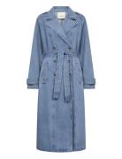 Crmika Denim Trenchcoat Trenssi Takki Blue Cream