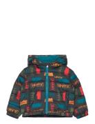 Levi's® Core Printed Puffer Jacket Toppatakki Blue Levi's