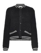 Knitted Bomber Jacket Bombertakki Black Mango