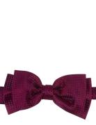 Solid Silk Bow Tie Rusetti Burgundy Portia 1924