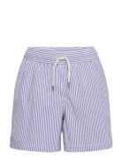 Traveler Seersucker Swim Trunk Uimashortsit Blue Ralph Lauren Kids