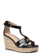 Large Croc Emboss-Hale Ii-Es-Wed Korolliset Sandaalit Espadrillot Blac...