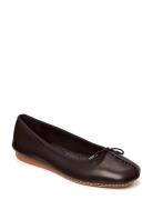 Freckle Ice D Ballerinat Black Clarks