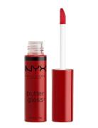 Butter Gloss Huulikiilto Meikki Red NYX Professional Makeup