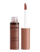 Butter Gloss Huulikiilto Meikki Brown NYX Professional Makeup