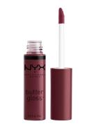 Butter Gloss Huulikiilto Meikki Purple NYX Professional Makeup