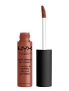 Soft Matte Lip Cream Huulipuna Meikki Brown NYX Professional Makeup