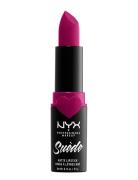 Suede Matte Lipsticks Huulipuna Meikki Beige NYX Professional Makeup