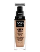 Can't Stop Won't Stop Foundation Meikkivoide Meikki NYX Professional M...