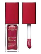 Lip Comfort Oil Shimmer Huulikiilto Meikki Red Clarins