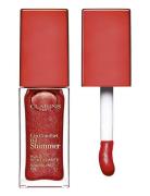 Lip Comfort Oil Shimmer Huulikiilto Meikki Pink Clarins