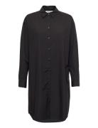 Luana Shirt Dress 11468 Polvipituinen Mekko Black Samsøe Samsøe