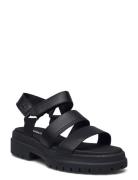 London Vibe Backstrap Sandal Black Matalapohjaiset Sandaalit Black Tim...