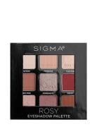 Rosy Eyeshadow Palette Luomiväri Paletti Meikki Multi/patterned SIGMA ...