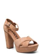 Biacarly Plateau Sandal Korolliset Sandaalit Beige Bianco