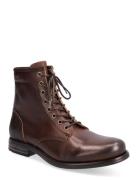 Nicco Leather Shoe Nyörisaappaat Brown Sneaky Steve