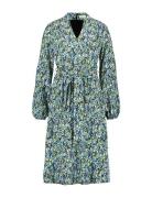 Dress Woven Polvipituinen Mekko Green Gerry Weber