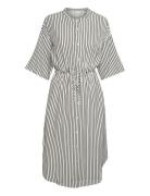 Kamolly Dress Polvipituinen Mekko White Kaffe