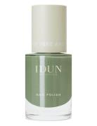 Nail Polish Jade Kynsilakka Meikki Green IDUN Minerals