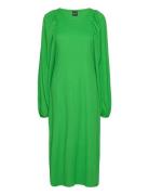 Anni Dress Polvipituinen Mekko Green Gina Tricot