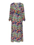 Yasbitter 7/8 Long Dress S. - Ca Polvipituinen Mekko Multi/patterned Y...