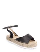 Slfeldina Leather Espadrilles Sandal Matalat Sandaalit Espadrillot Bla...