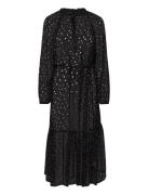 Dress Alma Polvipituinen Mekko Black Lindex