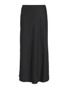 Viellette Hw Long Skirt - Noos Pitkä Hame Black Vila