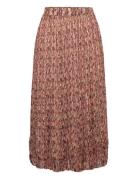 Ladies Skirt Polvipituinen Hame Brown Garcia