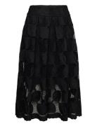 Cmmali-Skirt Polvipituinen Hame Black Copenhagen Muse