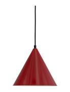 Ron Blank Dark Red Pendel Home Lighting Lamps Ceiling Lamps Pendant La...