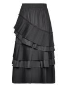 Cmpleat-Skirt Pitkä Hame Black Copenhagen Muse