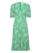 Dvf Jemma Dress Polvipituinen Mekko Green Diane Von Furstenberg