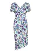 Dvf Havana Dress Polvipituinen Mekko Blue Diane Von Furstenberg