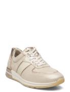 Women Lace-Up Matalavartiset Sneakerit Tennarit Beige Tamaris