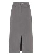 Mschhenrika Skirt Pitkä Hame Grey MSCH Copenhagen