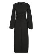 Ailagz Long Dress Polvipituinen Mekko Black Gestuz