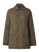 Linn Quilted Jacket Tikkitakki Green Lexington Clothing