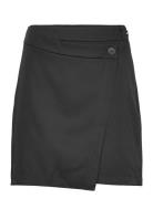 Vmwendy Mr Short Skirt Boo Lyhyt Hame Black Vero Moda