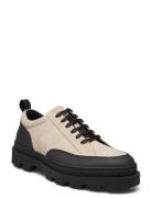 Tanner Suede Sneaker Matalavartiset Sneakerit Tennarit Beige Les Deux