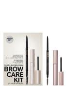 Brow Care Kit Medium Brown Kulmakynä Meikki Black Anastasia Beverly Hi...