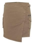 Mirjagz Short Cargo Skirt Lyhyt Hame Beige Gestuz