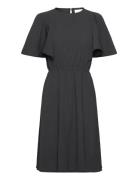 Drunasz Dress Polvipituinen Mekko Black Saint Tropez