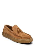 Dawson Tassel Loafer Hairy Sue Loaferit Matalat Kengät Brown Fred Perr...